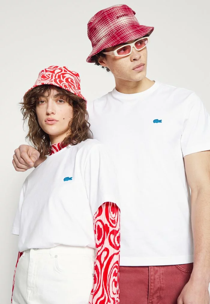 Lacoste UNISEX EXCLUSIVE - T-shirt Basique - White 1 Lacoste UNISEX EXCLUSIVE - T-shirt Basique - White