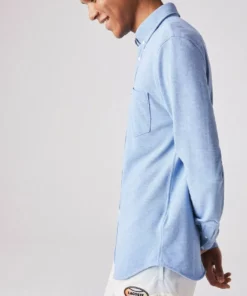 Lacoste LANGARM - Chemise - Bleu 9 Lacoste LANGARM - Chemise - Bleu -Lacoste Soldes Magasin e2b29d472d074286940f1afb52e54b8d