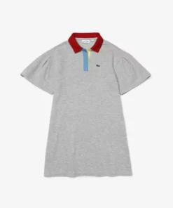 Lacoste Robe De Jour - Gris Chine / Blanc 7 Lacoste Robe De Jour - Gris Chine / Blanc -Lacoste Soldes Magasin e2bcee98d2c94a5c9f88e8ace5c8c99f