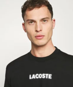 Lacoste T-shirt à Manches Longues - Noir -Lacoste Soldes Magasin e36e88623c414c4cbb3e7c3f442eb628