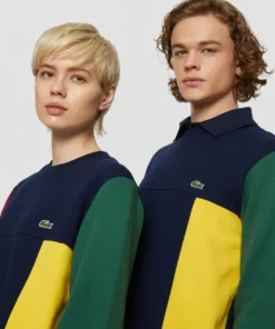 Lacoste UNISEX - Sweatshirt - Navy Blue/red Green Broom -Lacoste Soldes Magasin e3dd620aac7246da987fc2426bb99519