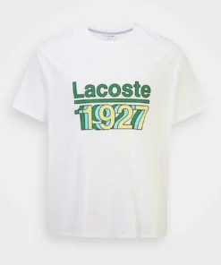 Lacoste PLUS - T-shirt Imprimé - Blanc