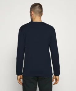 Lacoste T-shirt à Manches Longues - Navy Blue -Lacoste Soldes Magasin e4103a9df29c456896c062dc02f2d338
