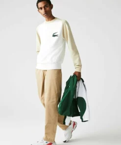 Lacoste Sweatshirt - Blanc Beige