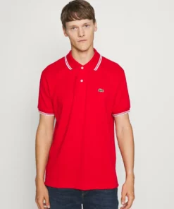 Lacoste Polo - Rouge/blanc