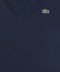 Lacoste T-shirt Basique - Marine 5 Lacoste T-shirt Basique - Marine -Lacoste Soldes Magasin e51232b582f24d6891779f2a1bcf0503