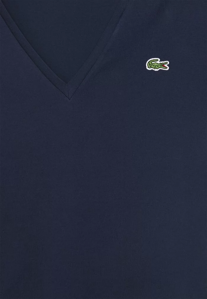 Lacoste T-shirt Basique - Marine 3 Lacoste T-shirt Basique - Marine – Image 3