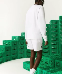 Lacoste MINECRAFT - T-shirt à Manches Longues - Blanc -Lacoste Soldes Magasin e586b20400f54e36ba4f0e940d602a1e