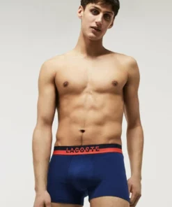 Lacoste 3 PACK - Shorty - Bleu Marine /gris Chine/rouge