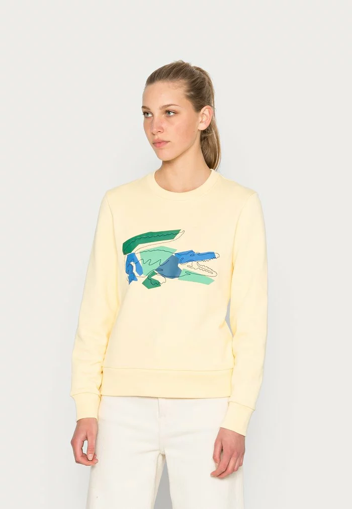 Lacoste Sweatshirt - Jaune 1 Lacoste Sweatshirt - Jaune