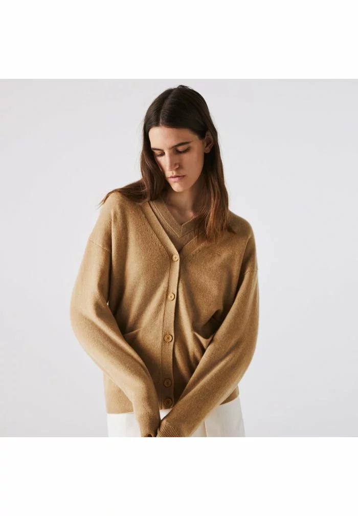 Lacoste AF2408 - Gilet - Beige 1 Lacoste AF2408 - Gilet - Beige