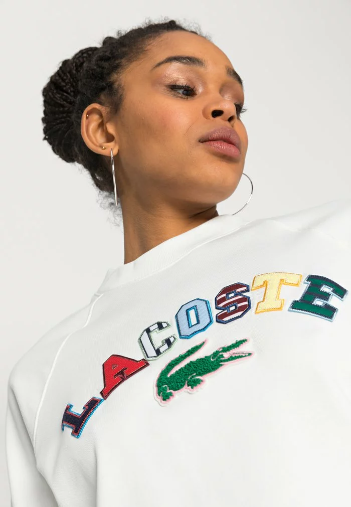 Lacoste Sweatshirt - Flour 5 Lacoste Sweatshirt - Flour – Image 5