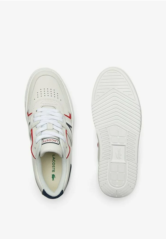 Lacoste Baskets Basses - Wht/nvy/red 4 Lacoste Baskets Basses - Wht/nvy/red – Image 4