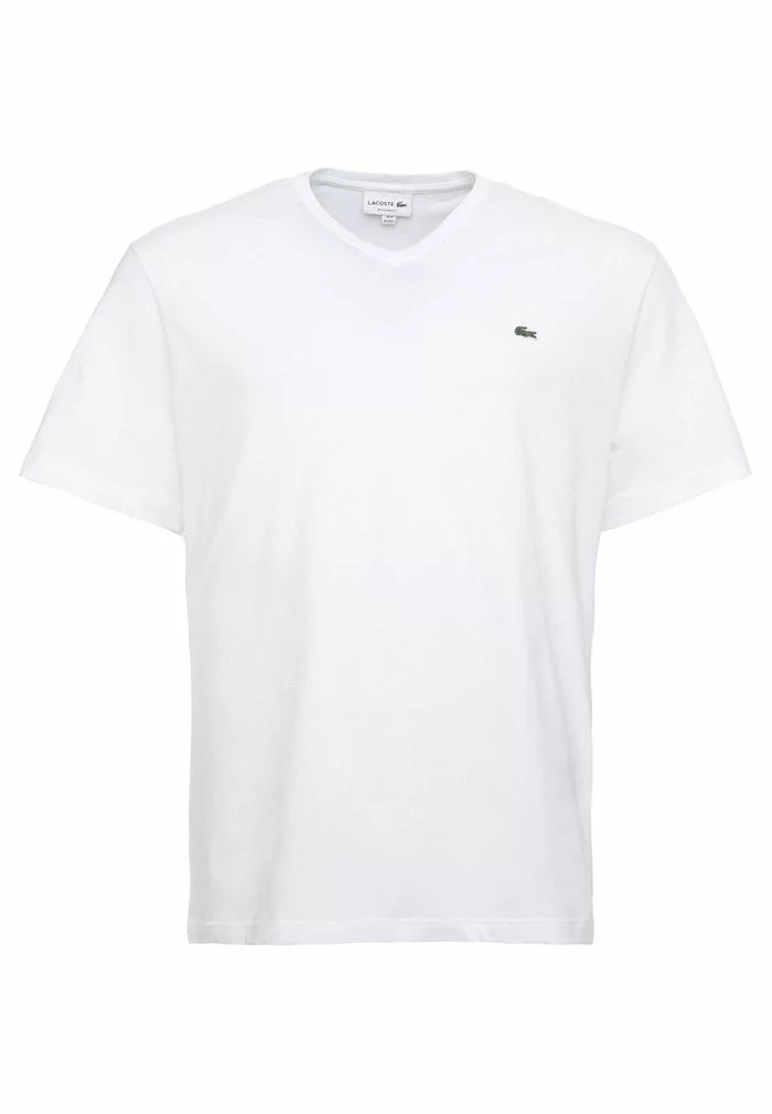 Lacoste T-shirt Basique - Blanc 4 Lacoste T-shirt Basique - Blanc – Image 4