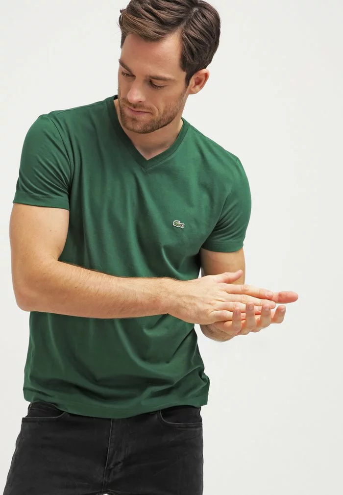 Lacoste T-shirt Basique - Green 1 Lacoste T-shirt Basique - Green