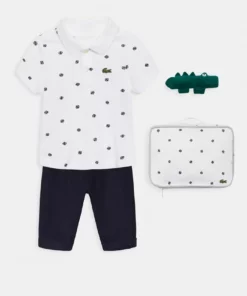 Lacoste SET - Pantalon Classique - Navy Blue/white