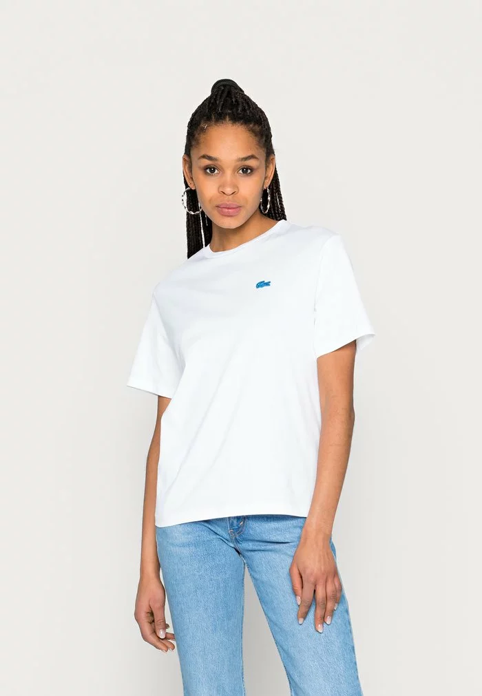 Lacoste EXCLUSIVE - T-shirt Basique - White 1 Lacoste EXCLUSIVE - T-shirt Basique - White