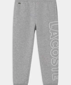Lacoste TRACK TROUSERS LOGO - Pantalon De Survêtement - Argent Chine