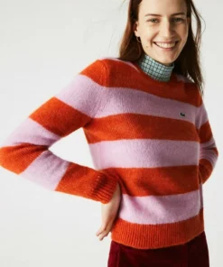 Lacoste Pullover - Orange / Rose