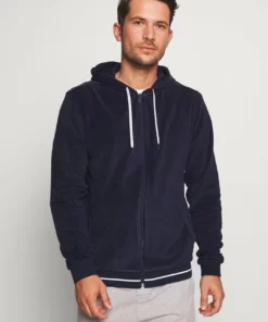 Lacoste Sweat à Capuche Zippé - Navy Blue