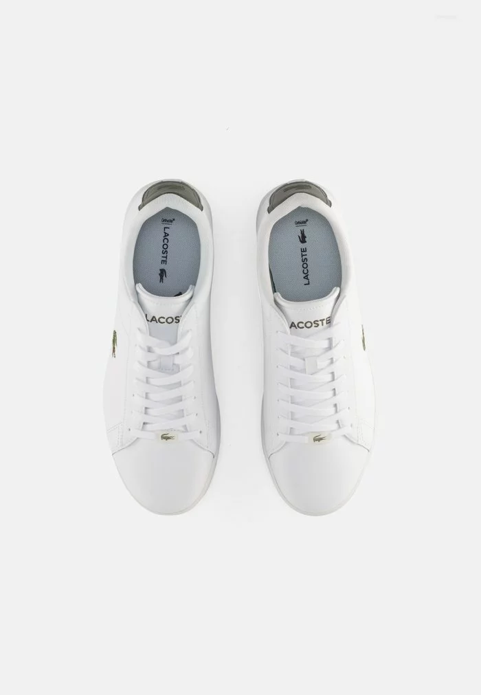 Lacoste Baskets Basses - Wht/khk 4 Lacoste Baskets Basses - Wht/khk – Image 4