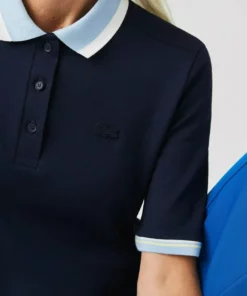Lacoste KORTE MOUW - Polo - Bleu Marine/blanc/bleu Clair 7 Lacoste KORTE MOUW - Polo - Bleu Marine/blanc/bleu Clair -Lacoste Soldes Magasin eac22e7456eb440487a454cfef88034e