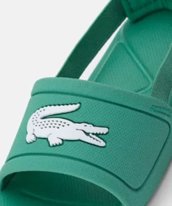 Lacoste SLIDE - Mules - Green White 11 Lacoste SLIDE - Mules - Green White -Lacoste Soldes Magasin eae2dc211813426fa548ed0dfb3c3a9b