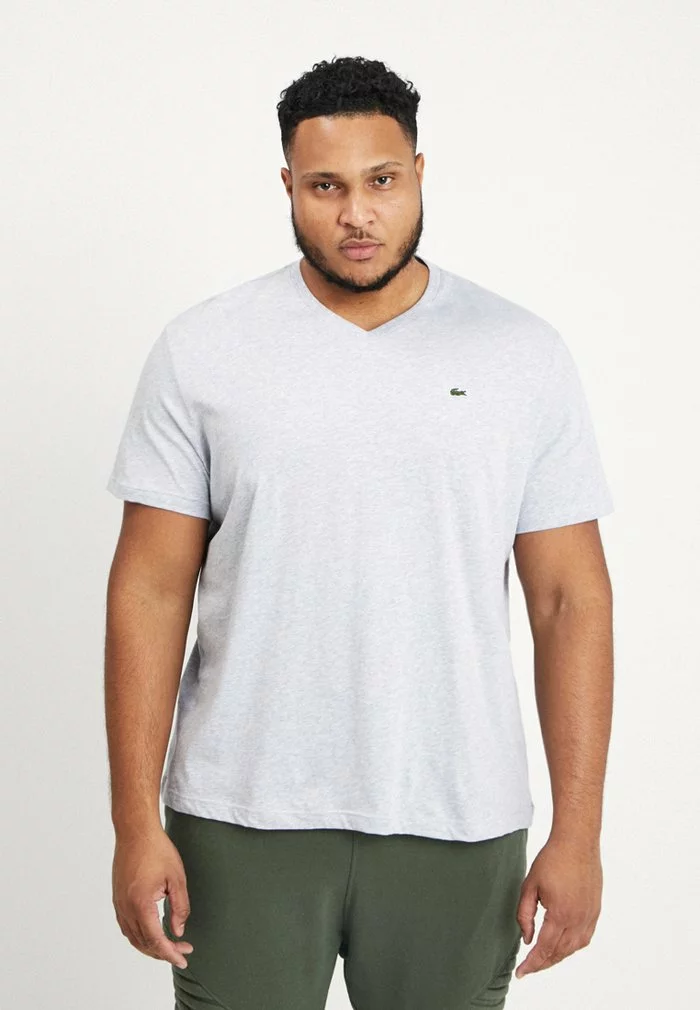 Lacoste T-shirt Basique - Light Grey 1 Lacoste T-shirt Basique - Light Grey
