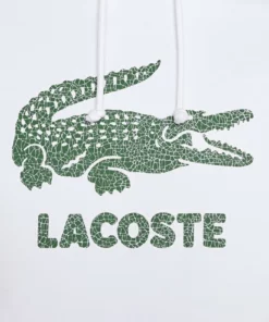 Lacoste Sweatshirt - White -Lacoste Soldes Magasin ec013abfce844b8a91b5793b888b702e
