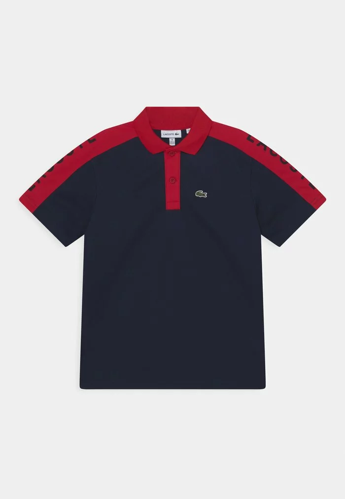 Lacoste Polo - Navy Blue/infrared 1 Lacoste Polo - Navy Blue/infrared