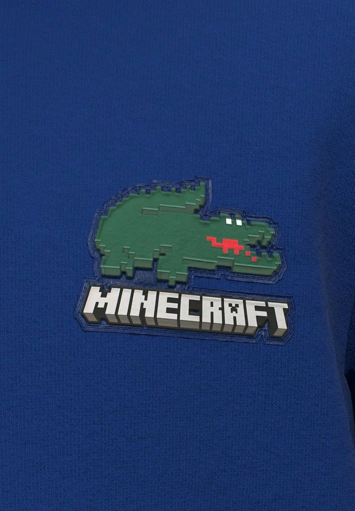Lacoste MINECRAFT - Sweat à Capuche - Bleu 6 Lacoste MINECRAFT - Sweat à Capuche - Bleu – Image 6