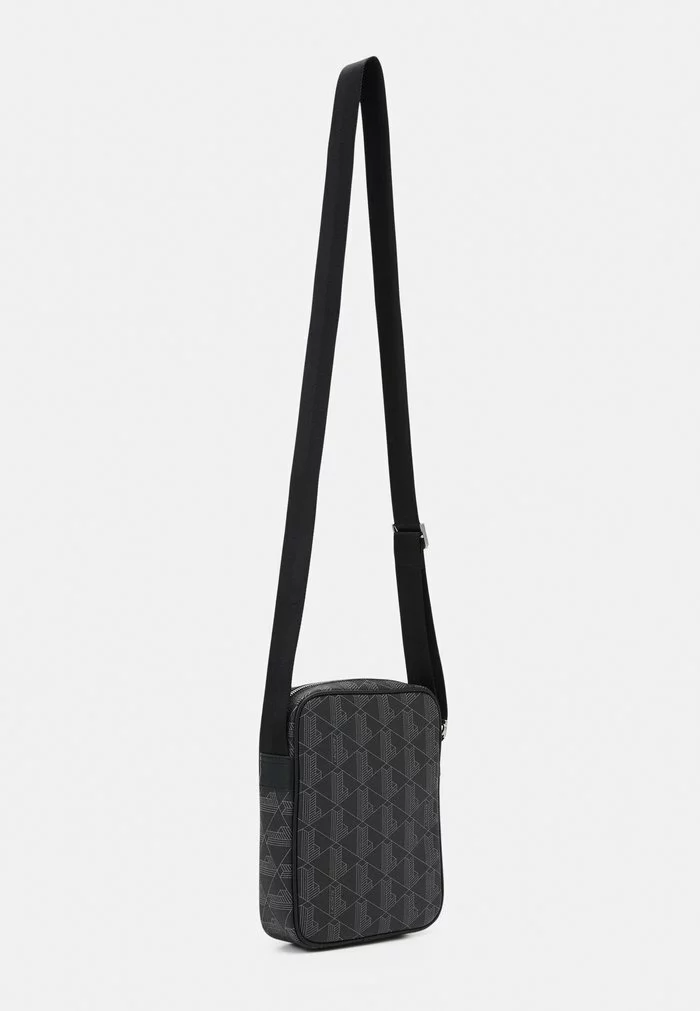 Lacoste THE BLEND UNISEX - Sac Bandoulière - Noir/gris 2 Lacoste THE BLEND UNISEX - Sac Bandoulière - Noir/gris – Image 2