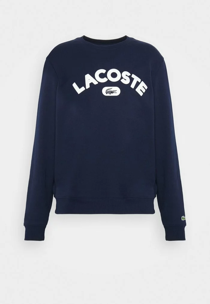Lacoste Sweatshirt - Navy Blue 6 Lacoste Sweatshirt - Navy Blue – Image 6