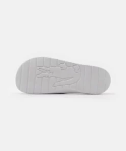 Lacoste CROCO - Sandales De Bain - White/dark Green 10 Lacoste CROCO - Sandales De Bain - White/dark Green -Lacoste Soldes Magasin ecf12f2cc90b4613bed5a96f72bb6f9c