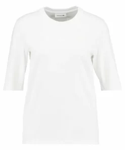 Lacoste T-shirt Basique - White -Lacoste Soldes Magasin ede39ffecdfb4494b07b6af956ed165e