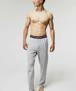 Lacoste Bas De Pyjama - Gris Chine