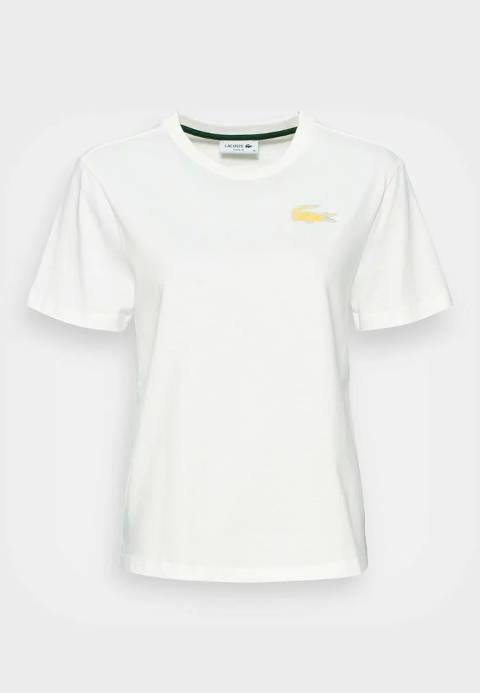 Lacoste T-shirt Basique - Flour 4 Lacoste T-shirt Basique - Flour – Image 4
