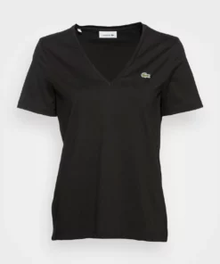 Lacoste T-shirt Basique - Black 8 Lacoste T-shirt Basique - Black -Lacoste Soldes Magasin eeab65a6c4c34fd5bce2b56e1b8c1ac7
