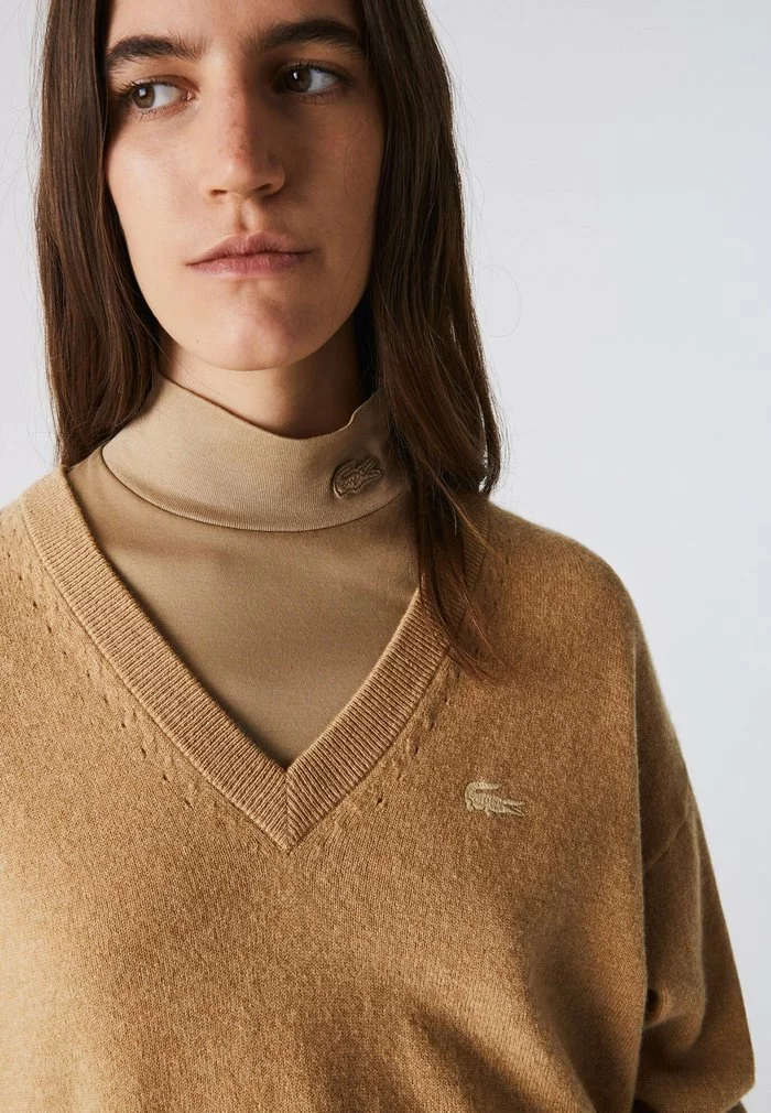 Lacoste Pullover - Beige 3 Lacoste Pullover - Beige – Image 3