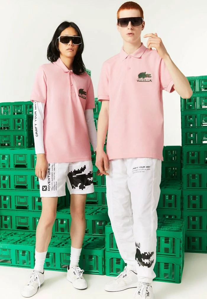 Lacoste MINECRAFT - Polo - Rose 2 Lacoste MINECRAFT - Polo - Rose – Image 2