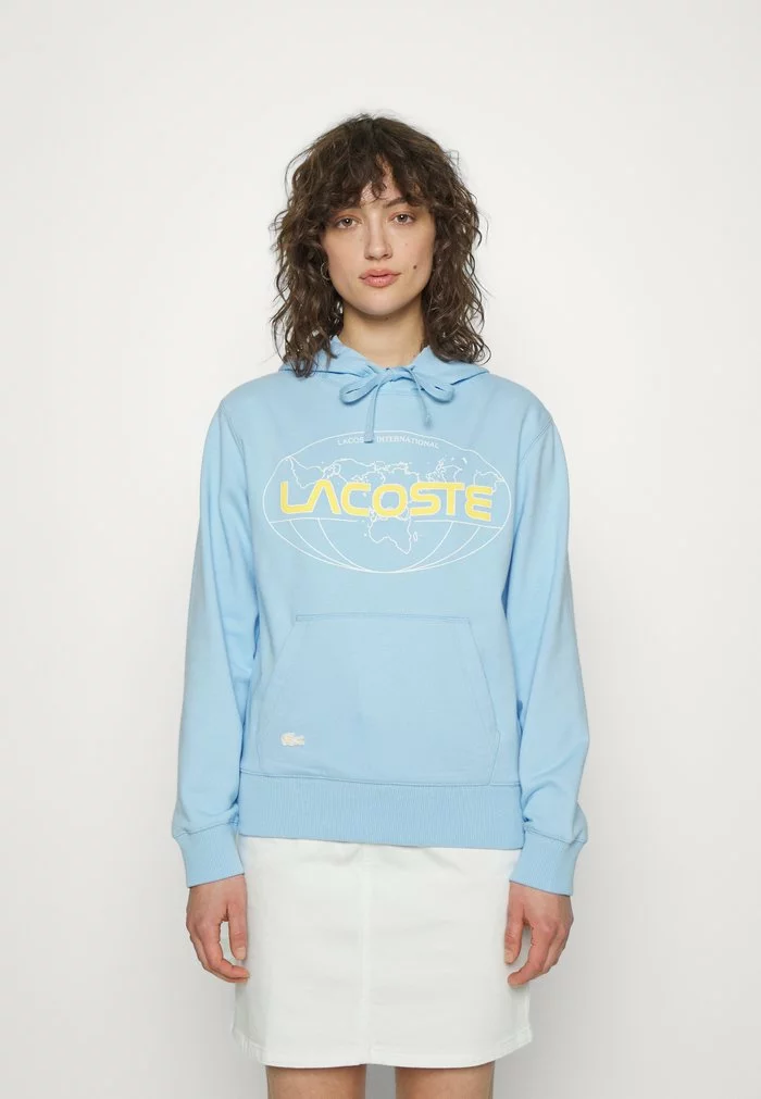 Lacoste EXCLUSIVE - Sweat à Capuche - Light Blue 1 Lacoste EXCLUSIVE - Sweat à Capuche - Light Blue