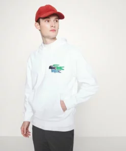 Lacoste Sweatshirt - White 9 Lacoste Sweatshirt - White -Lacoste Soldes Magasin f0260b2ec3af4ec9b72340e9aa1878b0