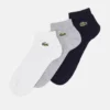 Lacoste 2 PACK - Socquettes - Silver Chine/navy Blue/white