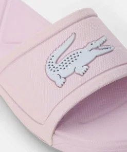 Lacoste SLIDE - Mules - Light Pink White 11 Lacoste SLIDE - Mules - Light Pink White -Lacoste Soldes Magasin f0a6d939cd3f4a258a231252d5aae232