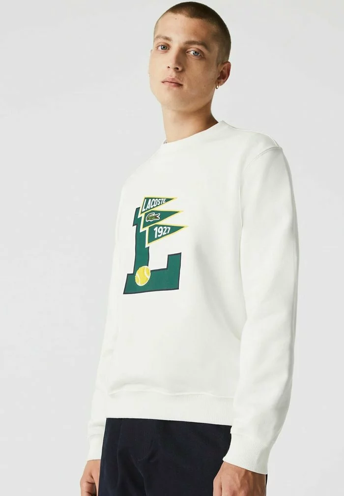 Lacoste Sweatshirt - Blanc 1 Lacoste Sweatshirt - Blanc