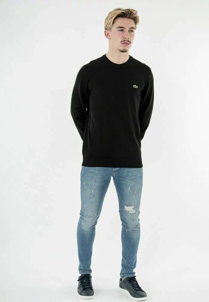 Lacoste Pullover - Noir 2 Lacoste Pullover - Noir – Image 2
