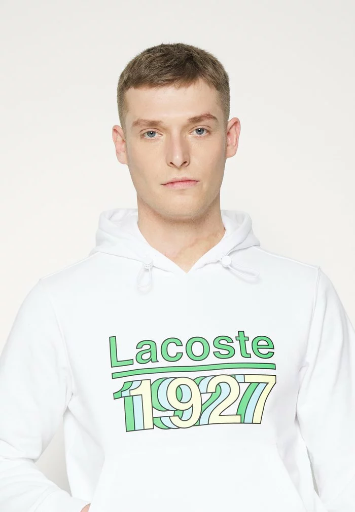 Lacoste Sweatshirt - Blanc 5 Lacoste Sweatshirt - Blanc – Image 5