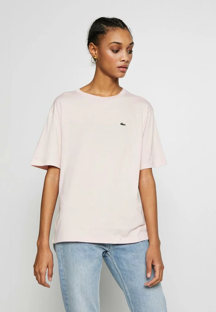 Lacoste T-shirt Basique - Light Pink 1 Lacoste T-shirt Basique - Light Pink