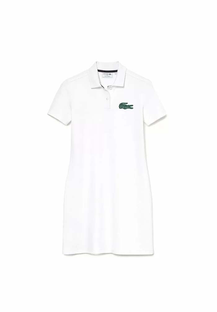 Lacoste Robe En Jersey - Blanc 6 Lacoste Robe En Jersey - Blanc – Image 6