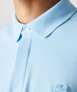 Lacoste HERREN POLOSHIRT REGULAR FIT LANGARM - Polo - Bleu -Lacoste Soldes Magasin f3906f1954bd4268be440679f3a572fd